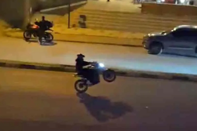 Tek teker üzerinde ölümle dans!