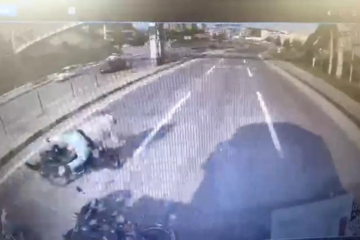 Akaryakıt Tankeri ile Motosikletler Çarpıştı!