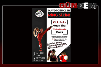 Devrek’te gençler ringe çıkıyor!