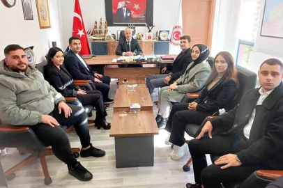 Gençlik kollarından İl Genel Meclisi'ne ziyaret!