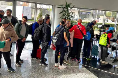 Parkurda koşacak kadınlı erkekli atletler Çaycuma’ya geldiler