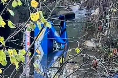 Patpat dereye uçtu, 1 ölü 1 ağır yaralı