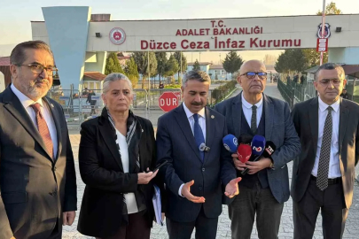 TBMM heyeti, Düzce Cezaevi’nde incelemelerde bulundu