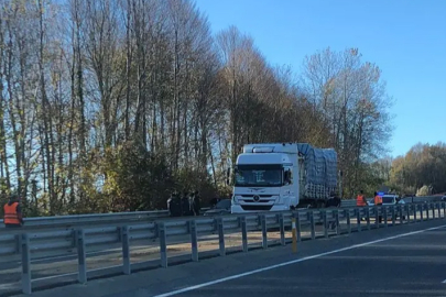 Zonguldak yolunda kaza!