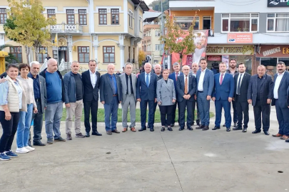 CHP İl Genel Meclis Üyelerinden, Arslan ve ekibine “Hayırlı olsun” ziyareti