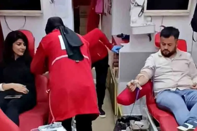 İl Özel İdaresi personelinden Kızılay’a kan bağışı