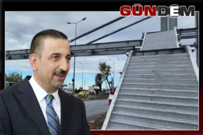 Vali Osman Hacıbektaşoğlu, "Üst geçit belediye tarafından işletilecek"