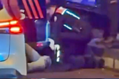 Zonguldak’ta Polise direnen şahsa kelepçe takıldı!