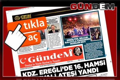 26 KASIM 2025 ÇARŞAMBA GÜNDEM GAZETESİ