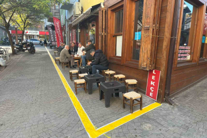 Boyalı çizgiyi geçmek yasak