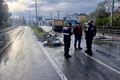 Yürekleri ağıza getiren kaza!