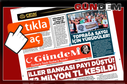 3 ARALIK 2025 ÇARŞAMBA GÜNDEM GAZETESİ