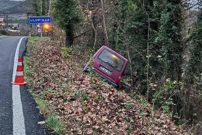 Aynı yolda 5 saat arayla iki kaza