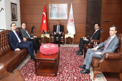 Vali Osman Hacıbektaşoğlu, savcıları ağırladı!