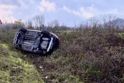 Araç kontrolden çıktı!