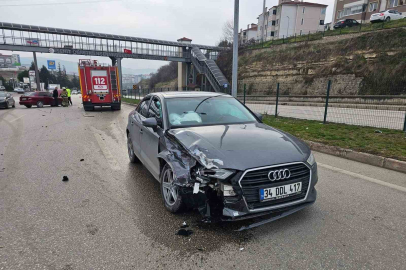 İki ayrı trafik kazasında 2 kişi yaralandı!