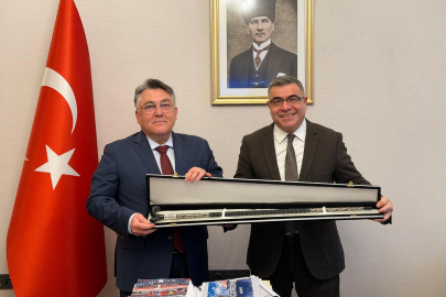 Rektör Özölçer’den, İçişleri Bakanı Başdanışmanı Yolcu’ya Ziyaret