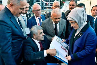 EMİNE ERDOĞAN’DAN ŞENTÜRK’E ANLAMLI MEKTUP!