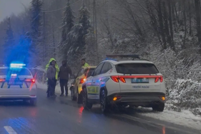 Zonguldak-Ereğli yolunda kaza!