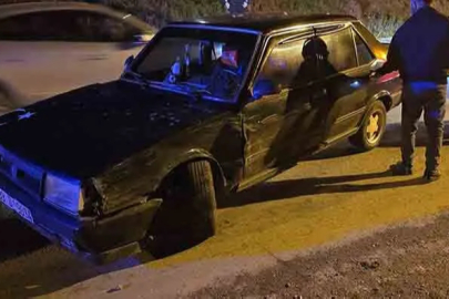 Hastaneye giderken kaza yaptılar: 4 yaralı