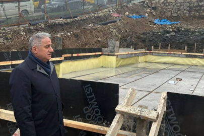 Saffet Bozkurt Ereğli’deki yeni sağlık kompleksi inşaatını inceledi