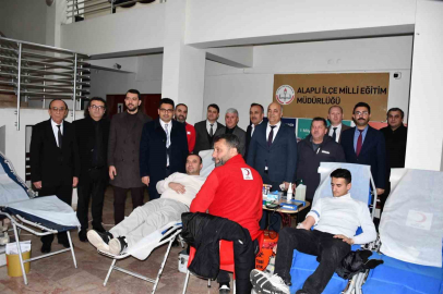 Kaymakamlıktan kan bağışı etkinliği!