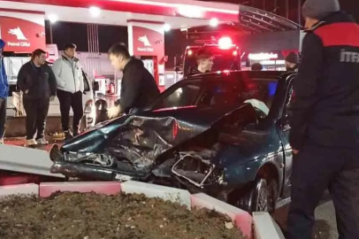 Alaplı'da korkutan kaza! 1 kişi yaralandı