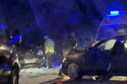 Karlı Yol Faciaya Yol Açtı