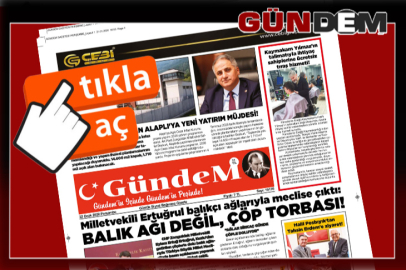 22 OCAK 2026 PERŞEMBE GÜNDEM GAZETESİ