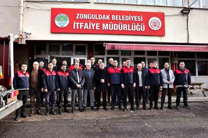 Başkan Erdem itfaiye personeliyle buluştu!