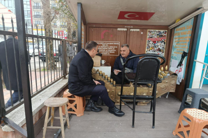 Zonguldak’ta yürek ısıtan anlar! Esnafla buluştu, vefaya dikkat çekti