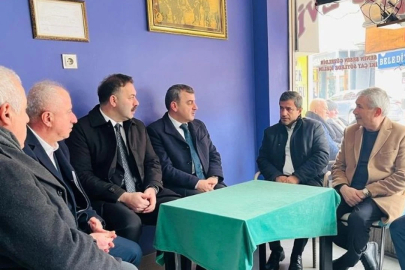 AK Parti Gökçebey'de esnafla bir araya geldi!