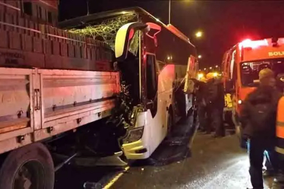 Bartın–İstanbul seferinde facia: Şoför ve muavin hayatını kaybetti