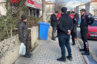 Balkondan girdiği metruk evde 2 gün saklandı!