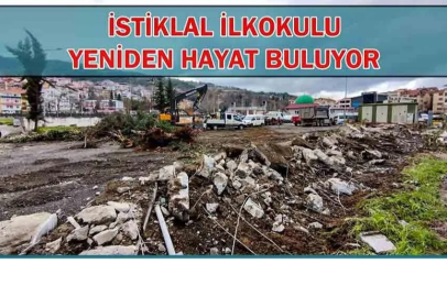 İstiklal İlkokulu yeniden hayat buluyor!