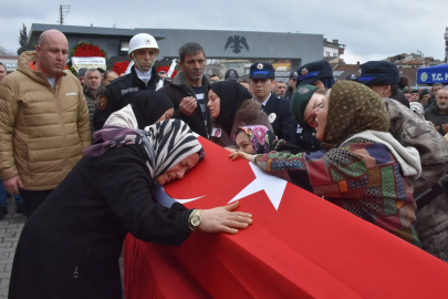 Zonguldaklı polis memuru Umut Sıbıç'a acı veda!