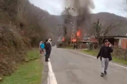 Mutfak Tüpü Patladı, Ev Küle Döndü