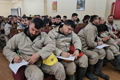Zonguldak’ta 9 bin 200 madenciye "bağımlılıkla mücadele" eğitimi!