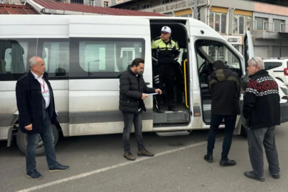 Ereğli Kaymakamlığı Öğrenci Servislerini Denetliyor