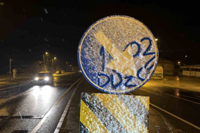 Kar yağışı başladı!