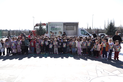 Kayseri Melikgazi'den öğrencilere 'sıfır atık' eğitimi