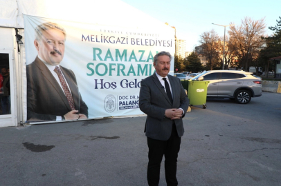 Kayseri Melikgazi ramazan bereketini iftar sofrasında paylaşıyor