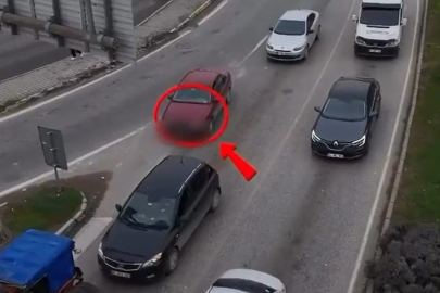 Kural ihlali yapan sürücüler havadan tespit edildi