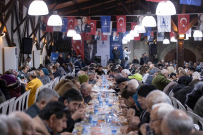 İzmir Büyükşehir Tire'de sofra kurdu