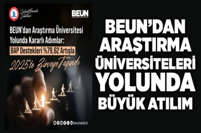 BEUN, Araştırma Üniversiteleri yolunda büyük atılım yaptı
