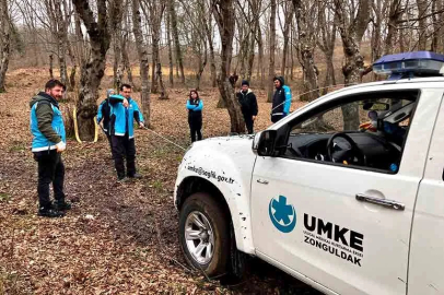 UMKE personellerine zorlu arazi eğitimi verildi!