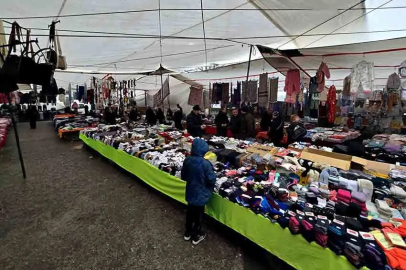 Giysi pazarında durgunluk göze battı!