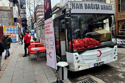 Kızılay’dan gönüllü kan bağışı kampanyası