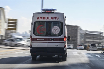 Zonguldak'ta Epilepsi Nöbeti Geçiren Kadın Sobanın Üstüne Düştü!