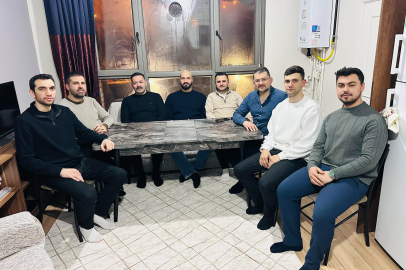 Çağlayan, sahurda Melih Can Akyüz’ün evine konuk oldu